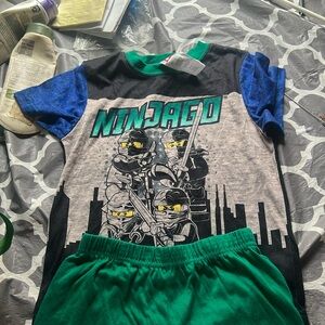 Lego  ninja pj set size 8